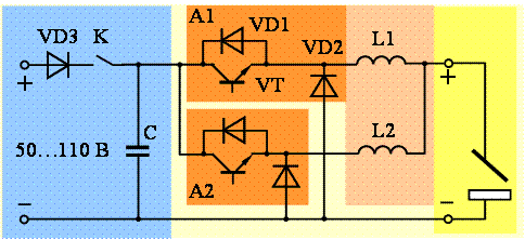 КАК ПОЛУЧАЮТ ПАДАЮЩУЮ ВНЕШНЮЮ ХАРАКТЕРИСТИКУ НА КАЖДОМ СВАРОЧНОМ ПОСТУ ПРИ ИХ ПИТАНИИ ОТ ВЫПРЯМИТЕЛЯ